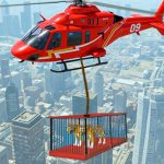 Animal Helicopter Rescue Game