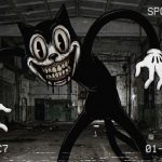 Cartoon Cat Scary