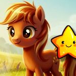 Cute Pony Hidden Stars