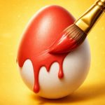 Easy Easter Coloring Eggs