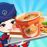 Food Truck Chef Cooking