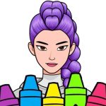 kpop hunter coloring