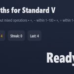 Maths for Standard V