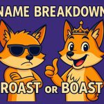 Name Breakdown Roast Or Boast
